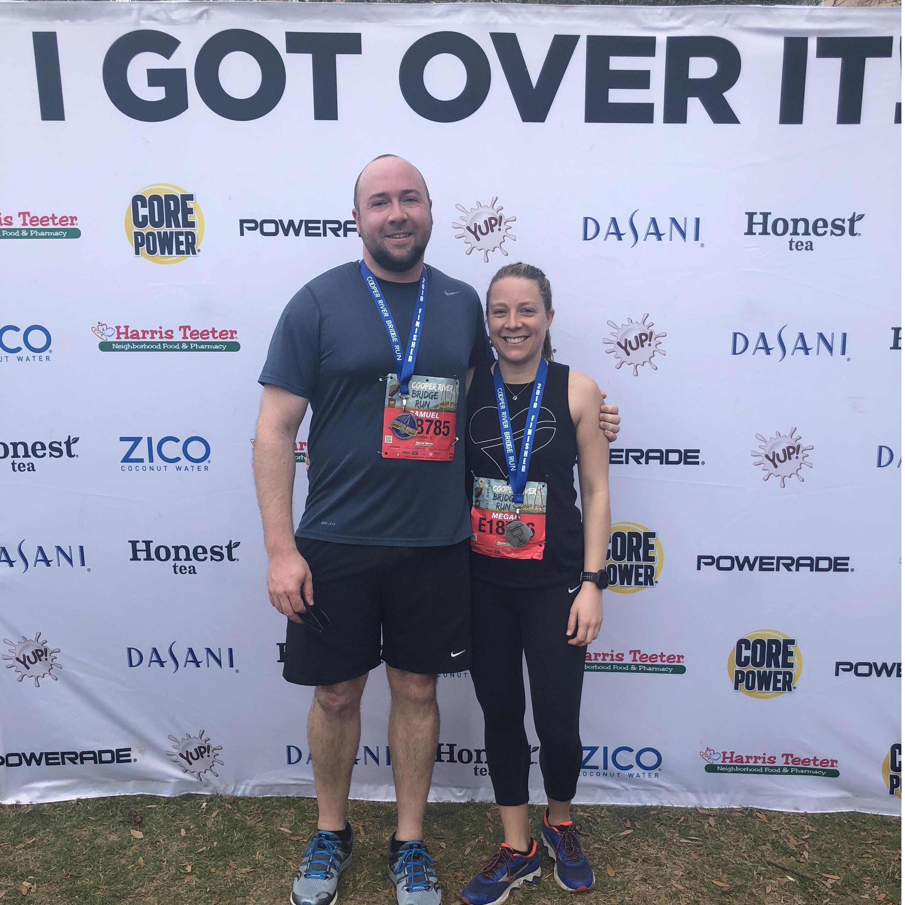 Probably the only time we will run a race together. APRIL 2018