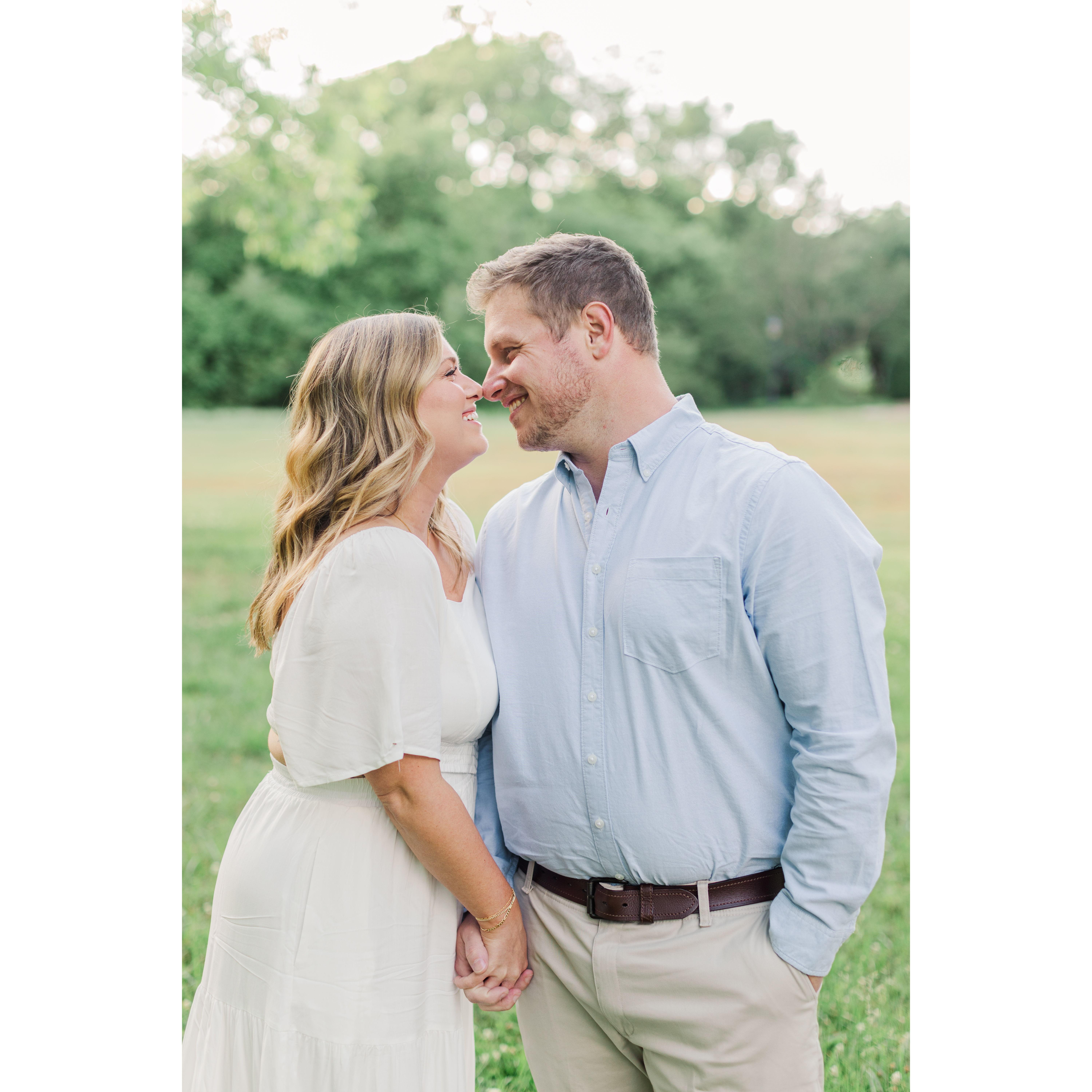 Engagement session captured by Amanda Nicole Photography
