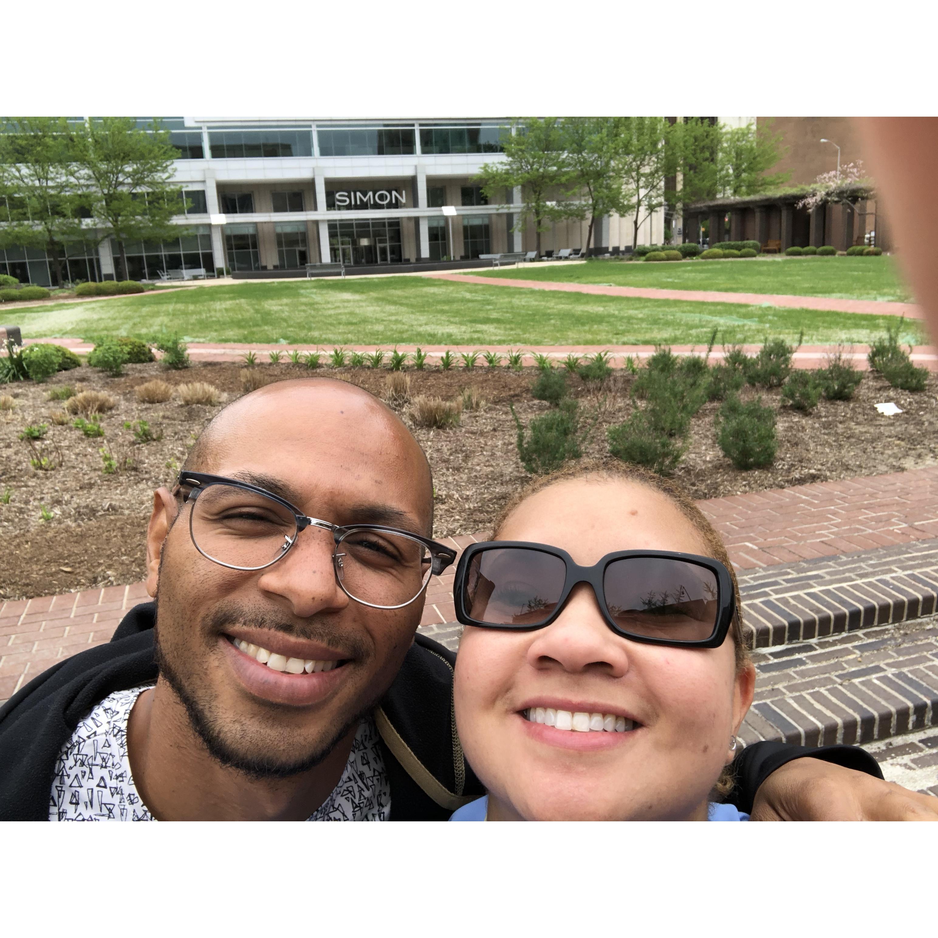 Look behind us...it’s our family name