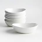 Set of 8 Mercer 8" Low Bowls