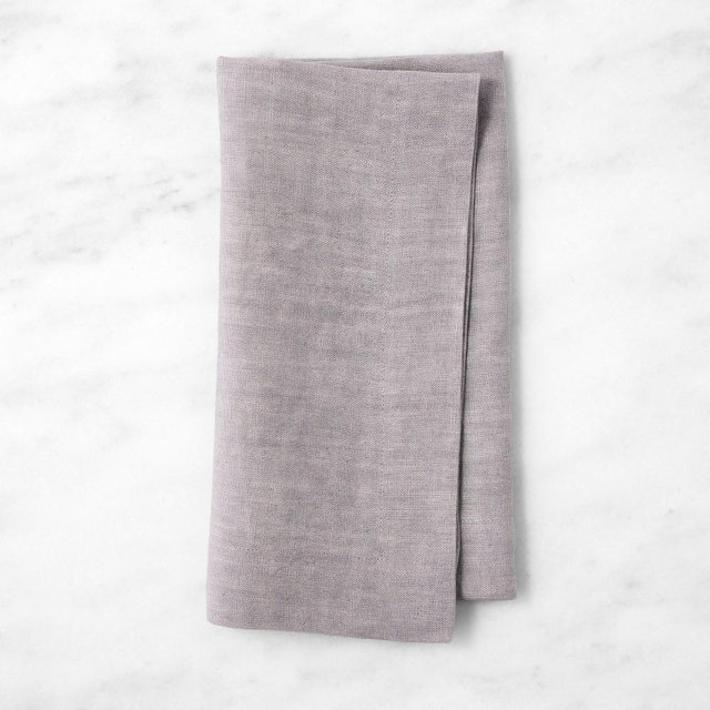 Signature Linen Napkin, Each, Grey
