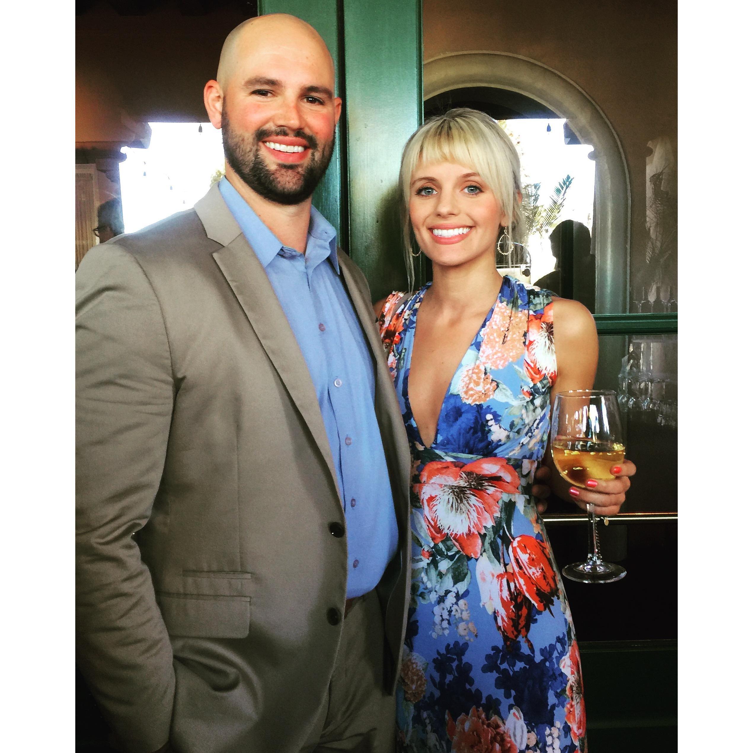 Kylie took a train from NorCal down for this wedding in March, 2019. So fun!
