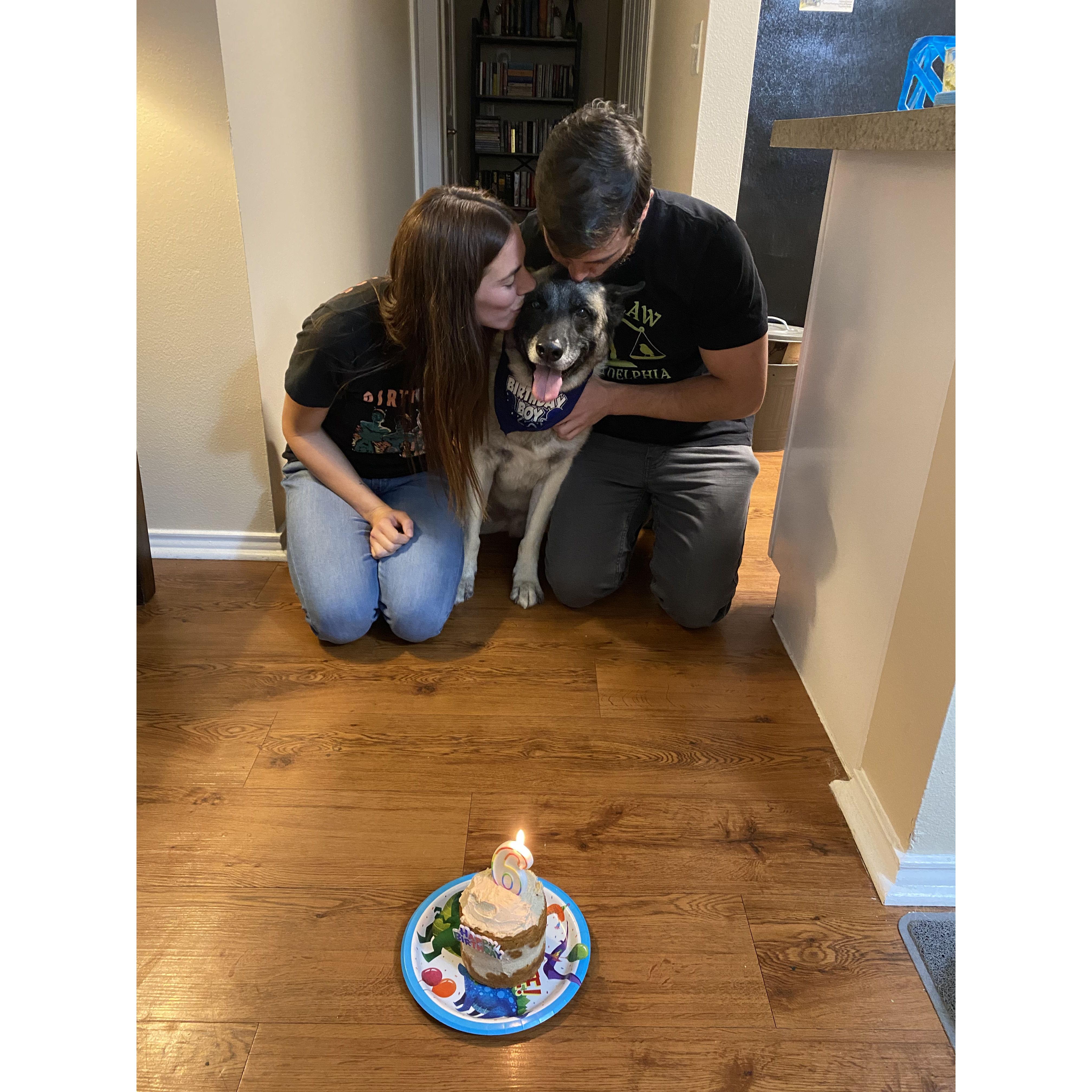 Cash's 6th Birthday.