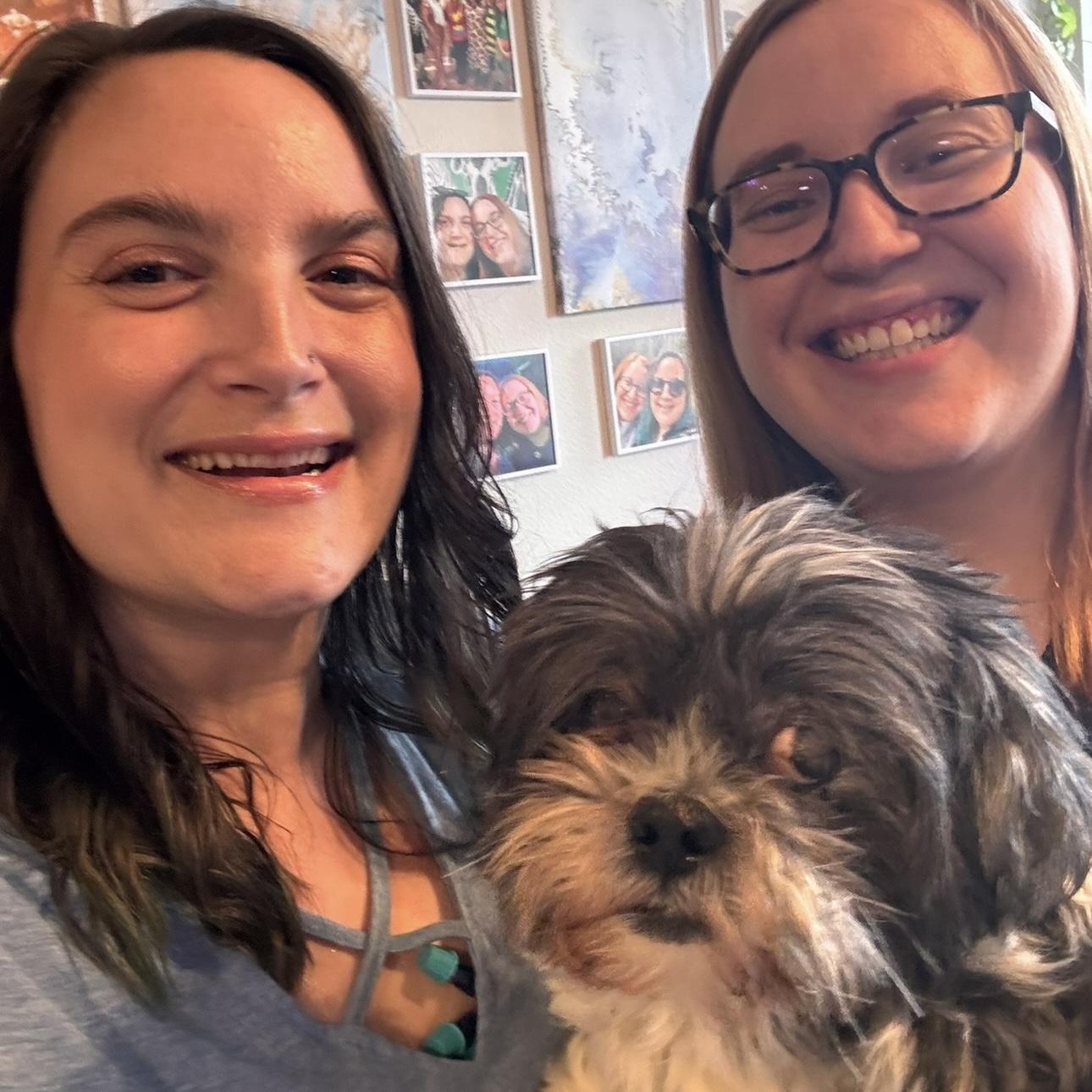 Jess, Meg, and. Cooper