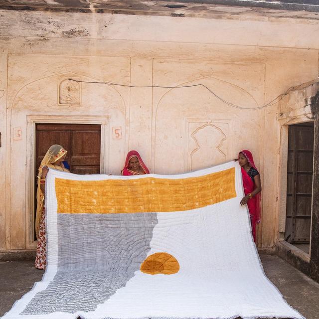 Modern Quilts Handmade by JpurArtistCollective