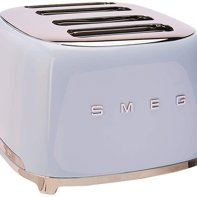 Smeg 4 Slot Toaster Pastel Blue TSF03 PBUS