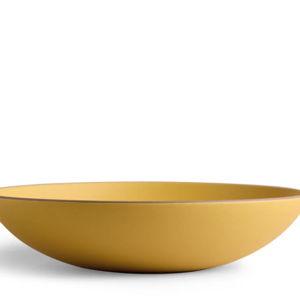 Shallow Salad Bowl in Calendula