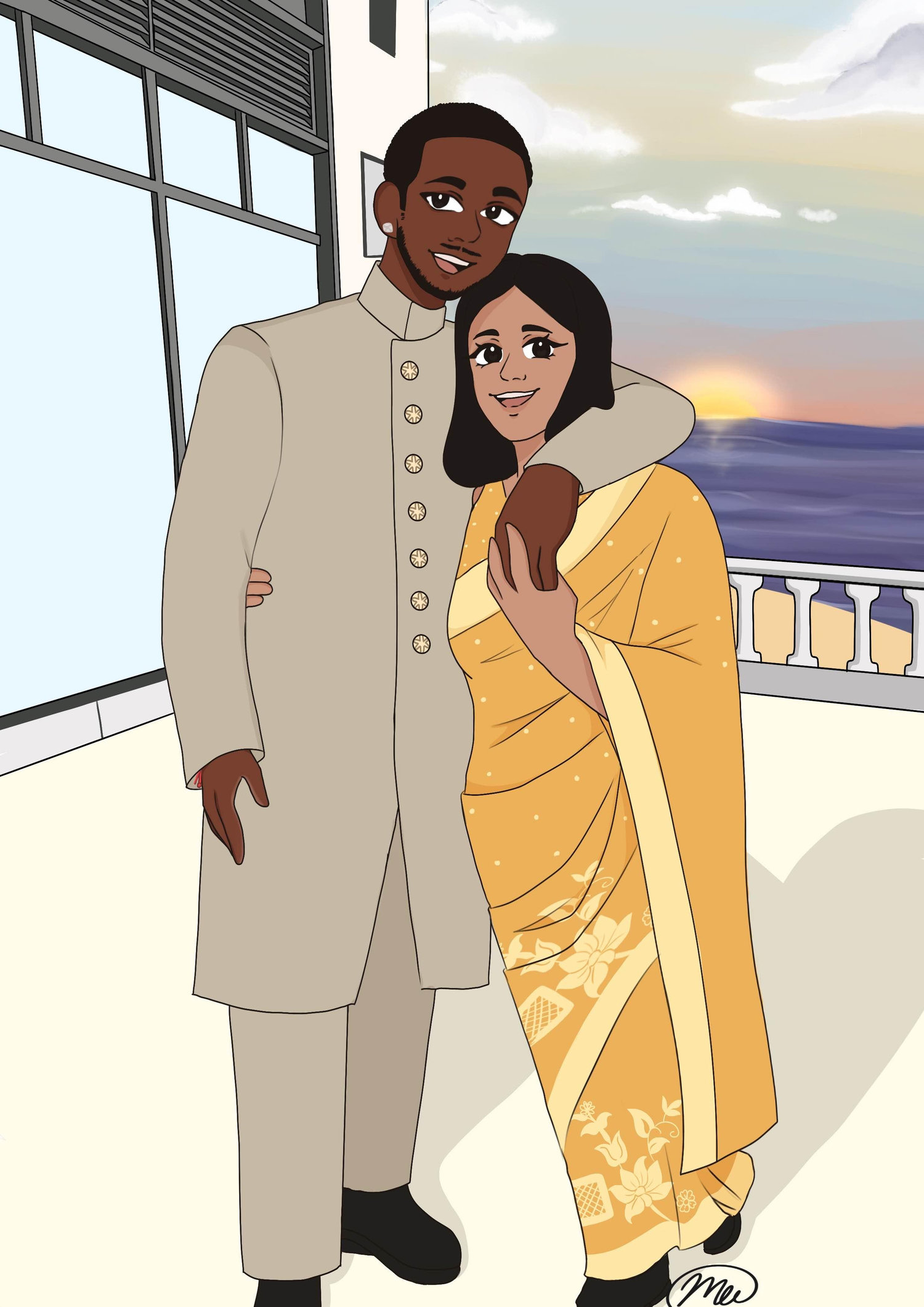 The Wedding Website of Naveena Luke and Clement Dupuy