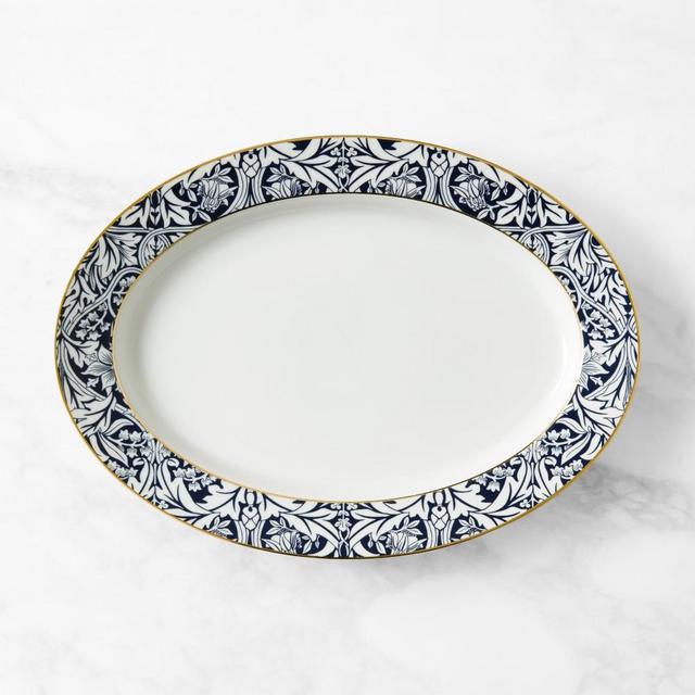 Williams Sonoma x Morris & Co. Oval Platter, Bluebell