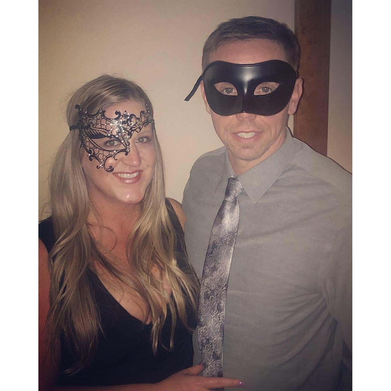 Masquerade party for Dana's birthday!