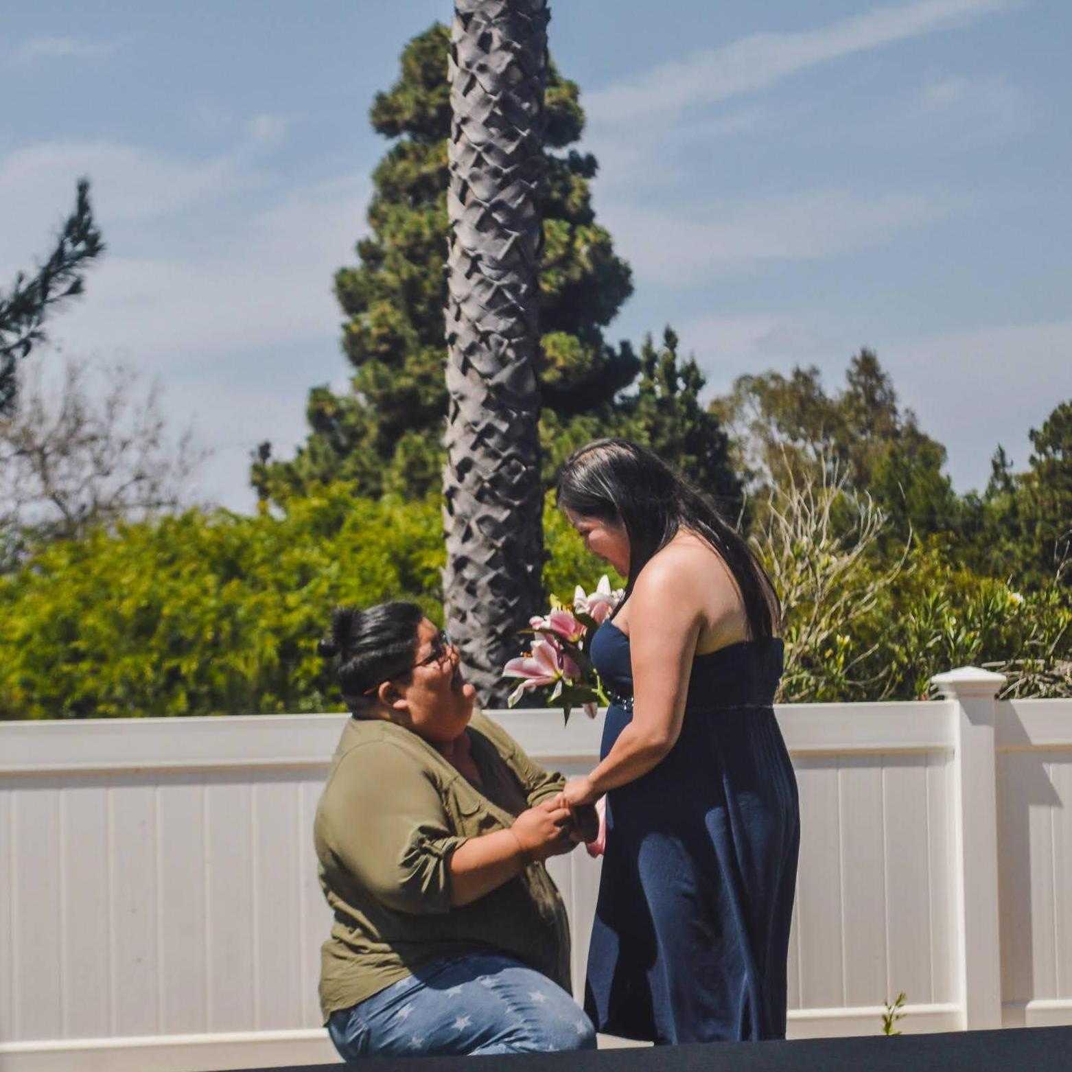 The moment we said yes! - 7/7/2019