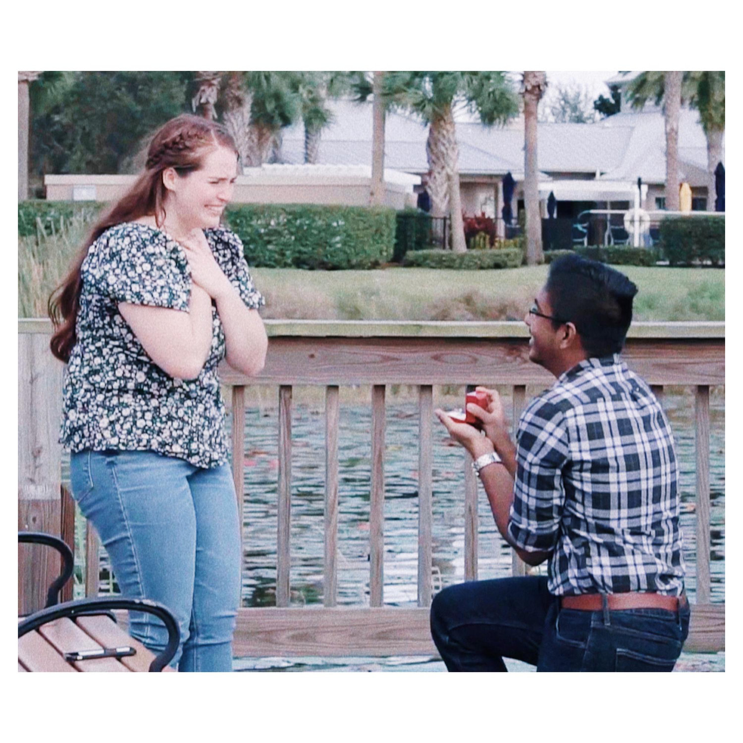 December 8, 2021: Andrew proposes to Kailey.