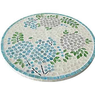 Temp-tations Seasonal 15.75"Capiz Patterned Lazy Susan