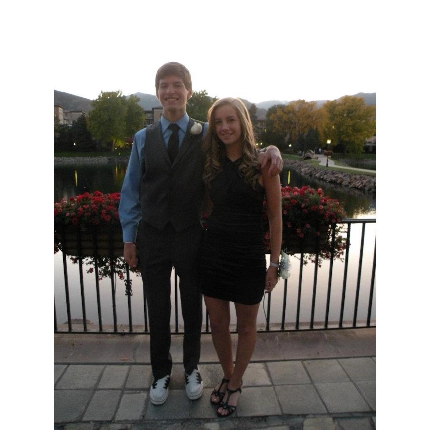 9th grade homecoming (followed by food poisoning from chicken nuggets)