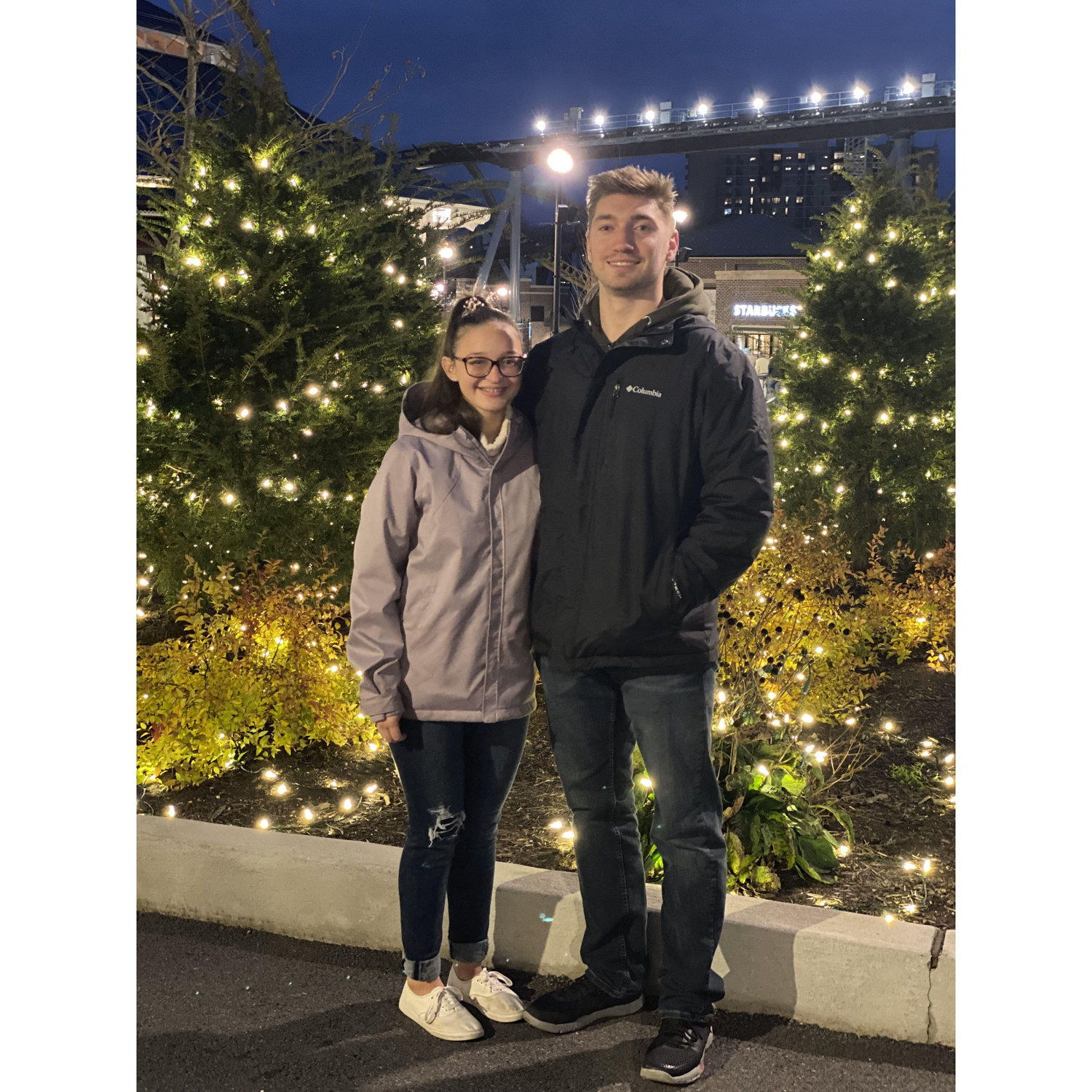 When we went to Hershey, PA to see the lights.
Winter 2021