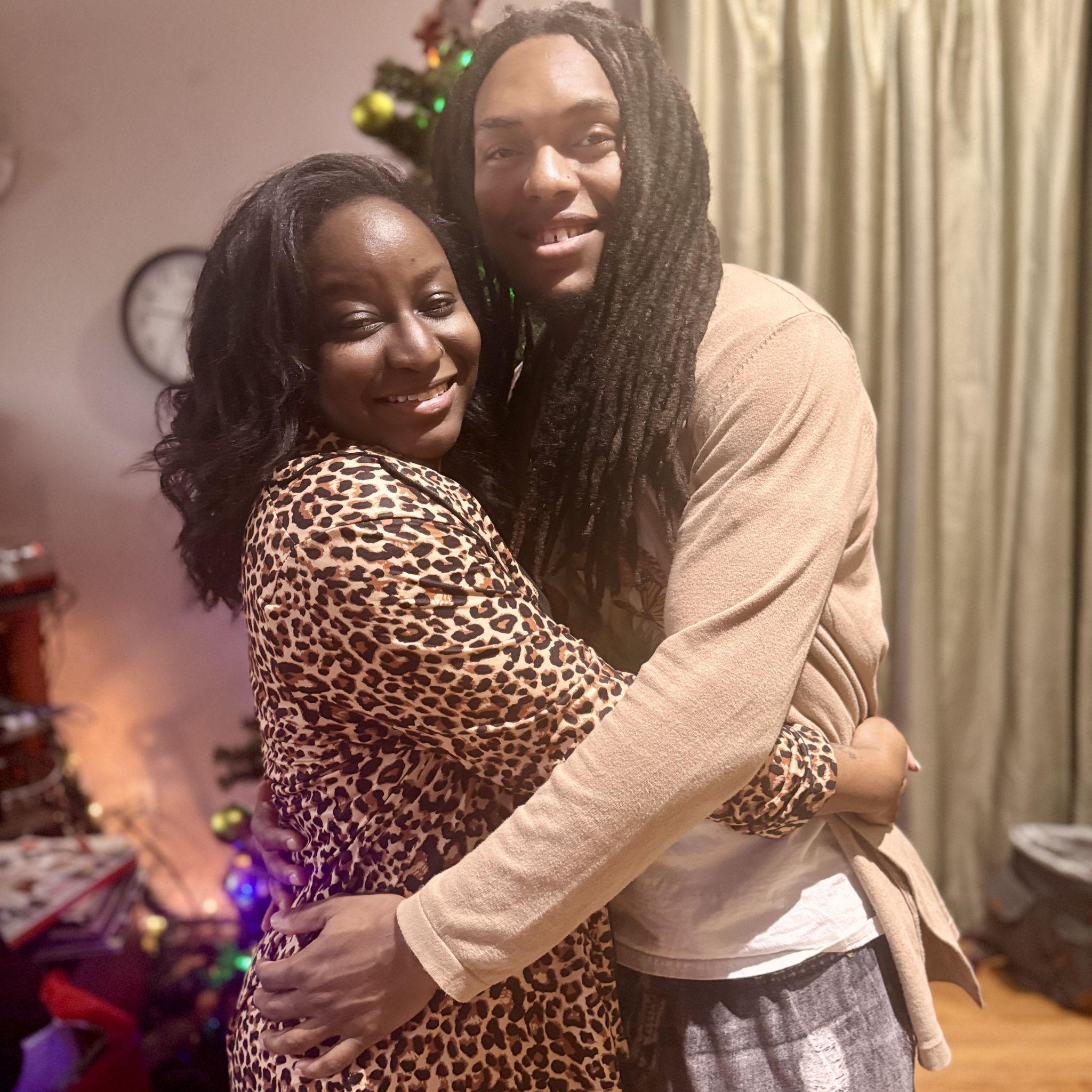 Layla & Jordyn's first Christmas as an engaged couple.