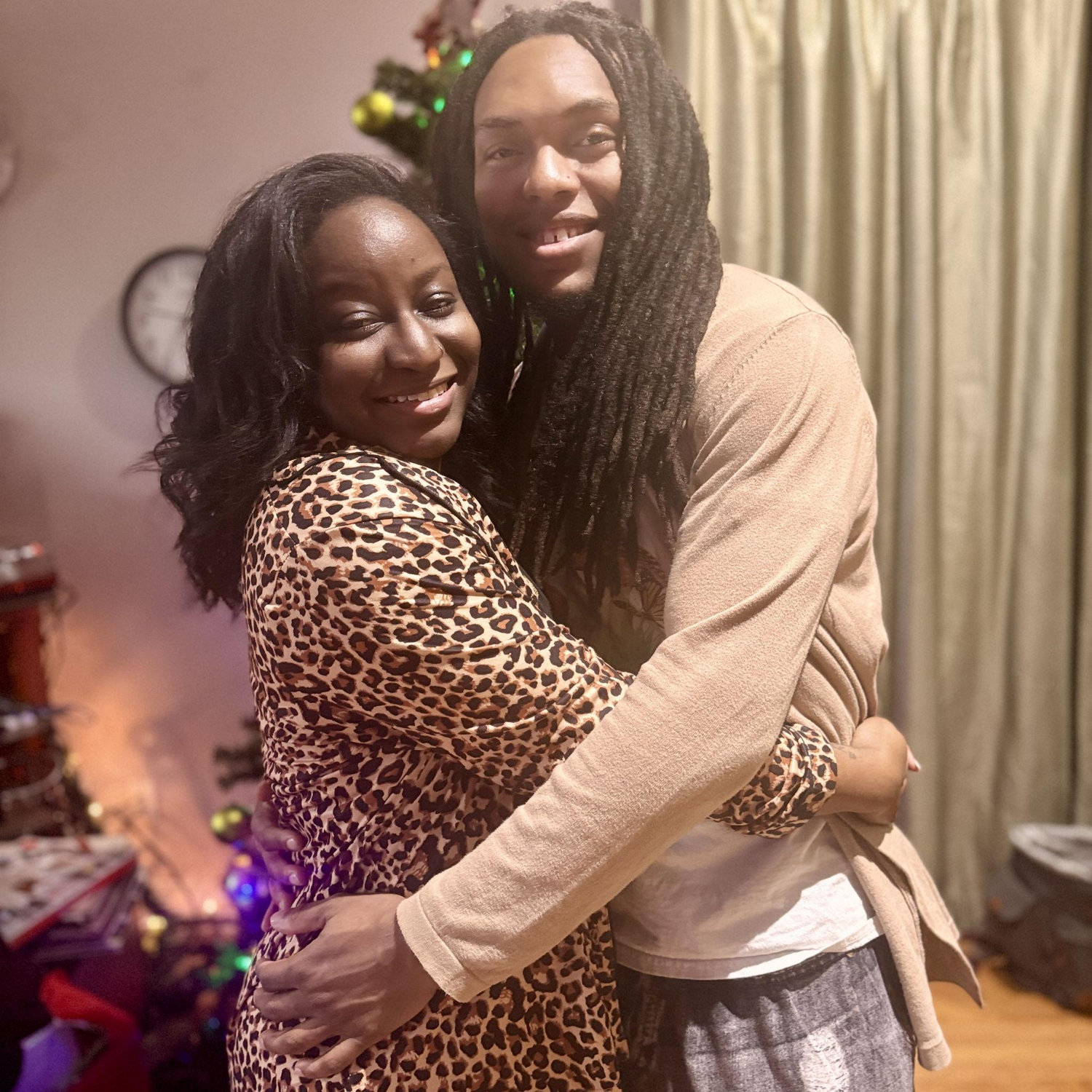 Layla & Jordyn's first Christmas as an engaged couple.