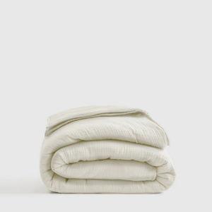 Organic Airy Gauze Quilt in Ivory | Quince