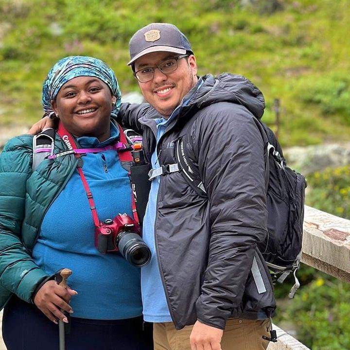 Alaska in summer 2023. Here they visited Gabriel's brother, Vernen, and his sister-in-law, Emily.
Here they were in Denali National Park.