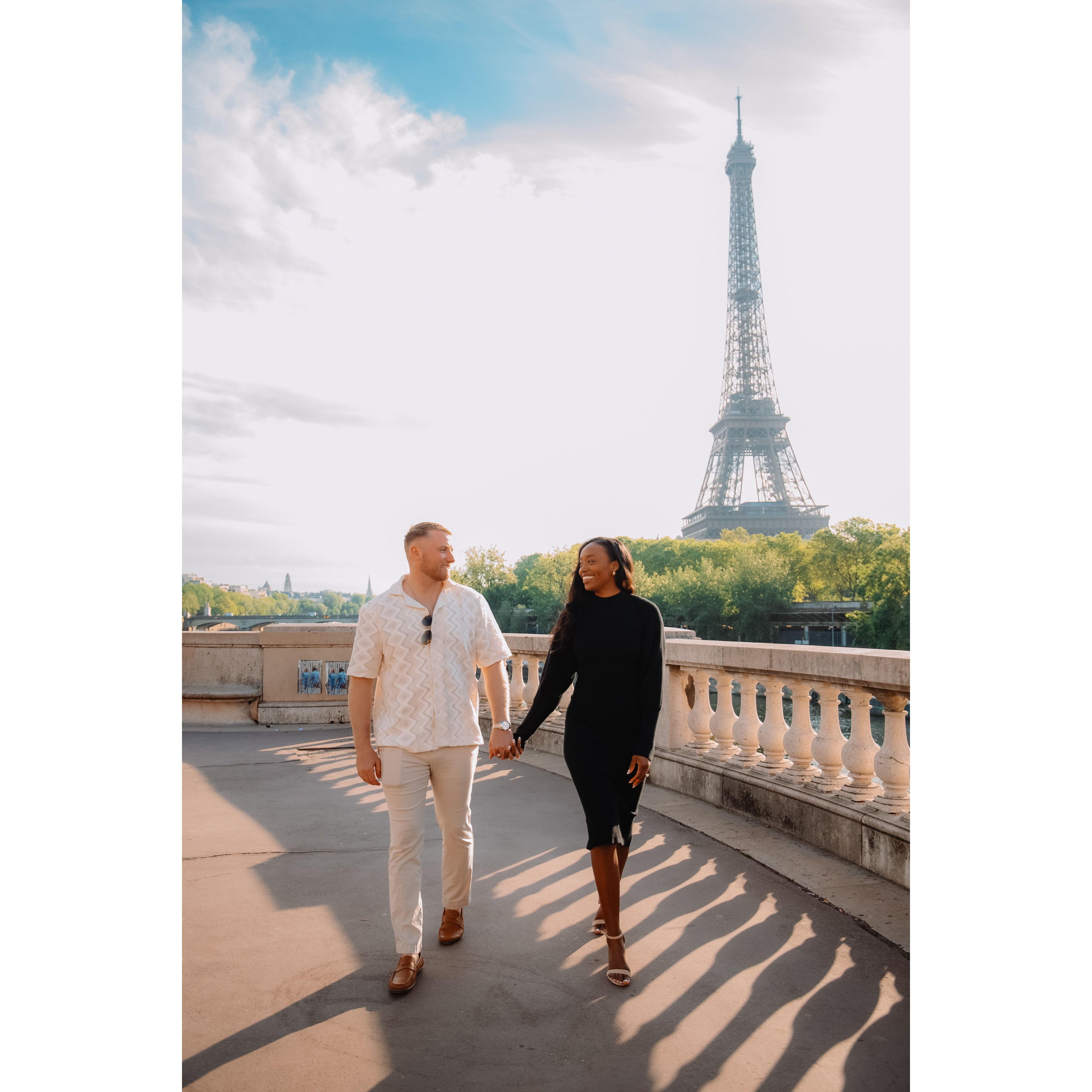 Our honeymoon in Paris