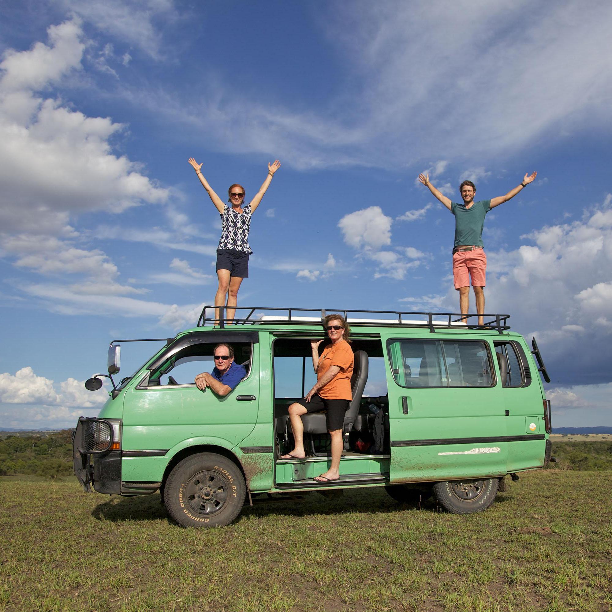 In Ishasha on safari, Uganda.