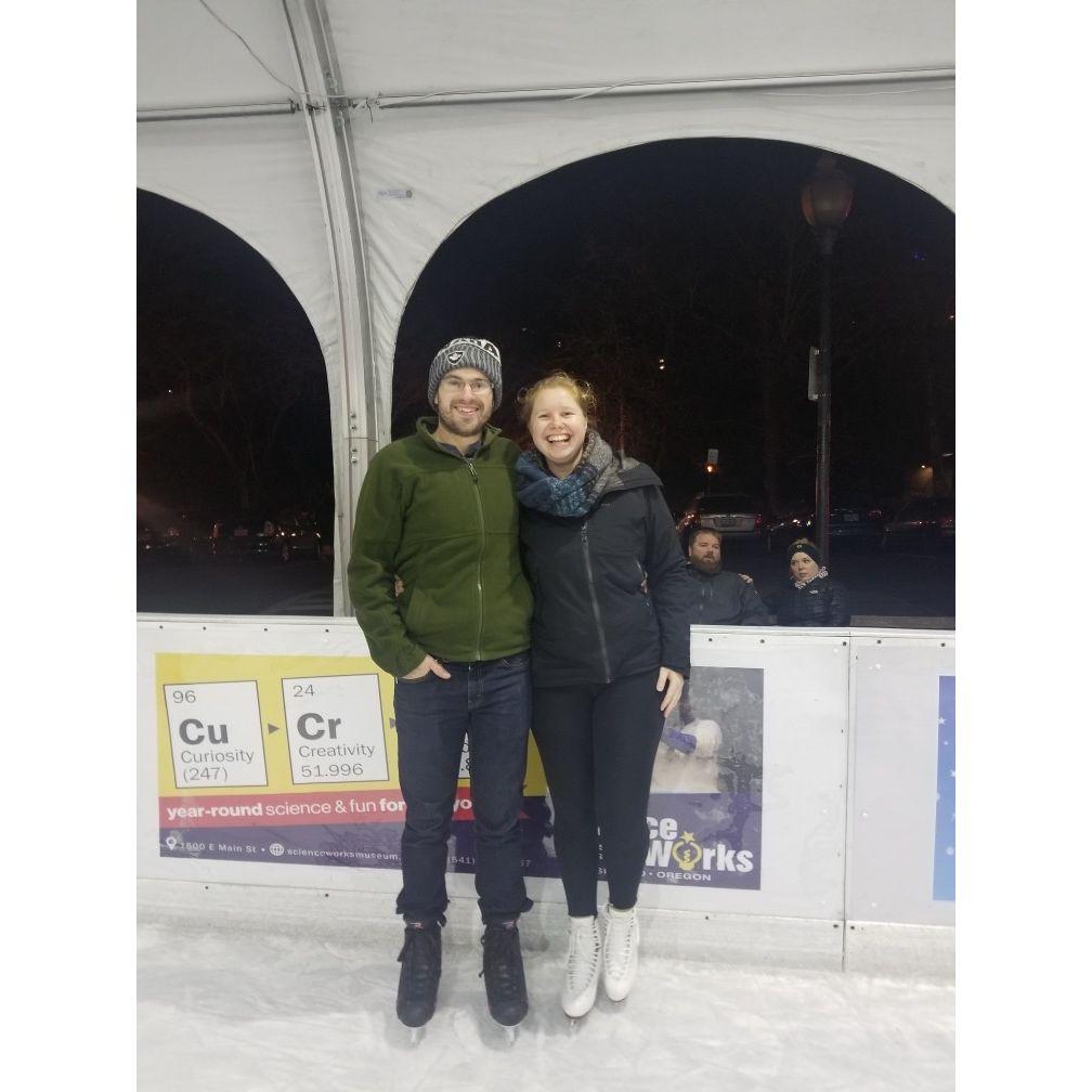 Ice Skating at Lithia Park
