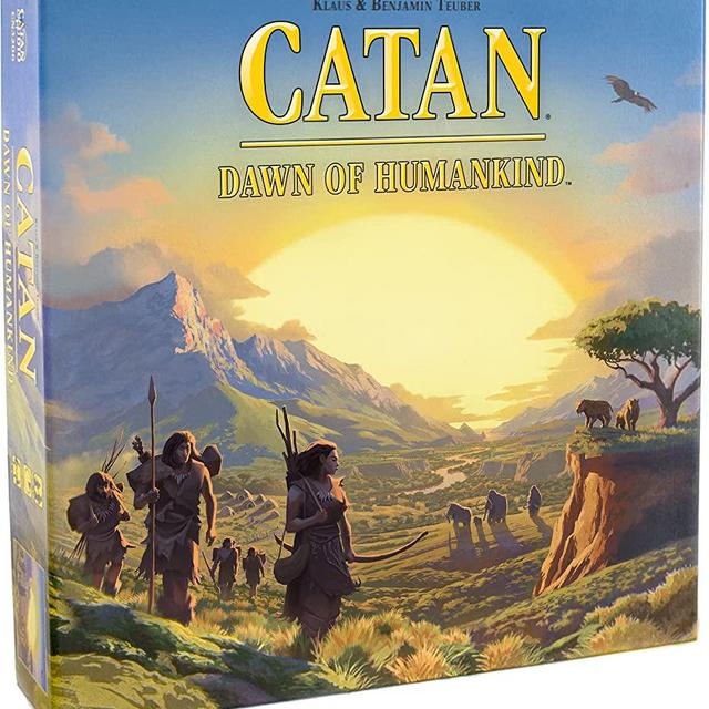 CATAN Dawn of Humankind Board Game | Civilization Building Strategy Game | Adventure Game | Family Game for Adults and Kids | Ages 12+ | 3-4 Players | Avg. Playtime 90 Minutes | Made by Catan Studio