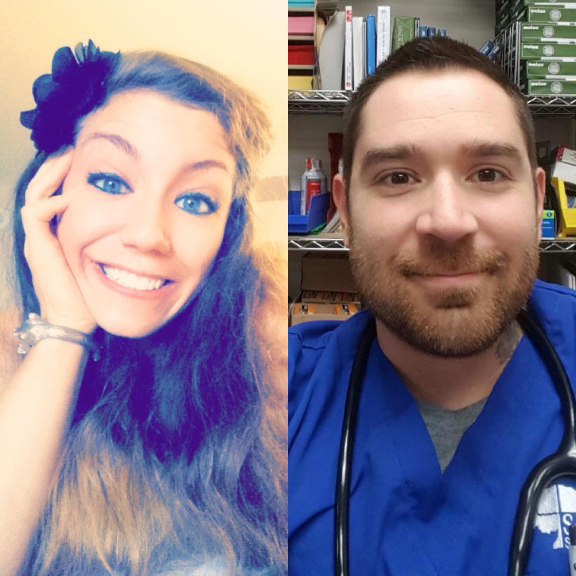 Our first video chat after being “official”