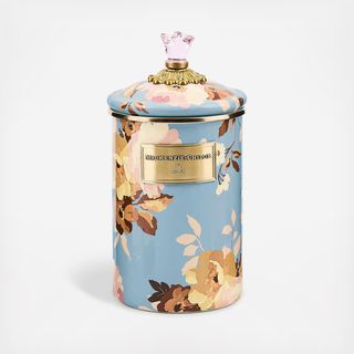 Wild Rose Slate Stainless Steel Canister