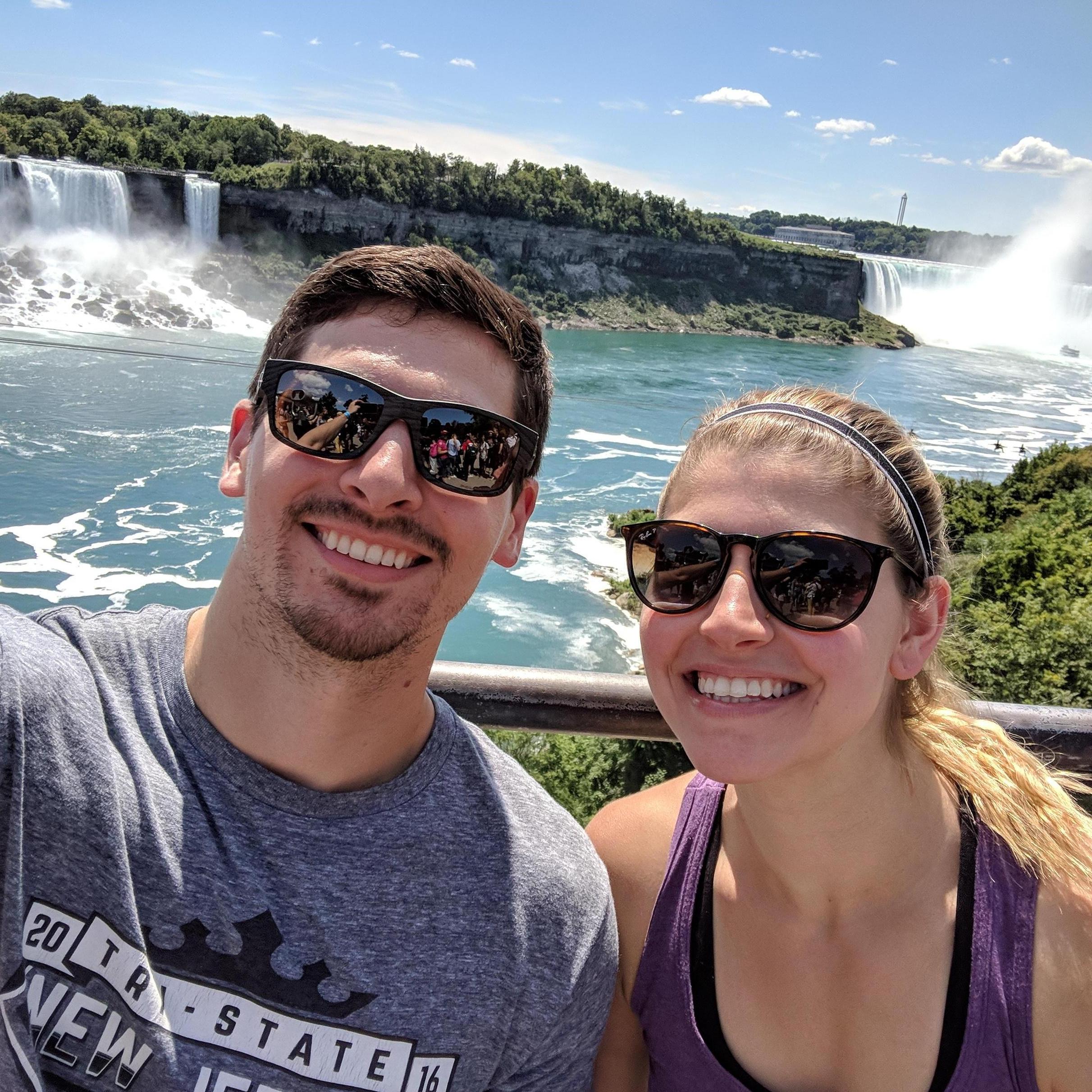 First time in Niagara Falls together!