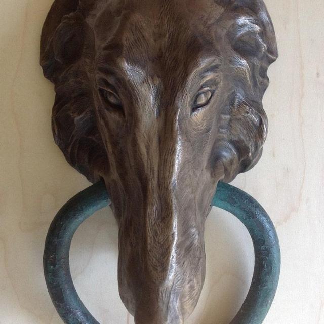 Borzoi Doorknocker