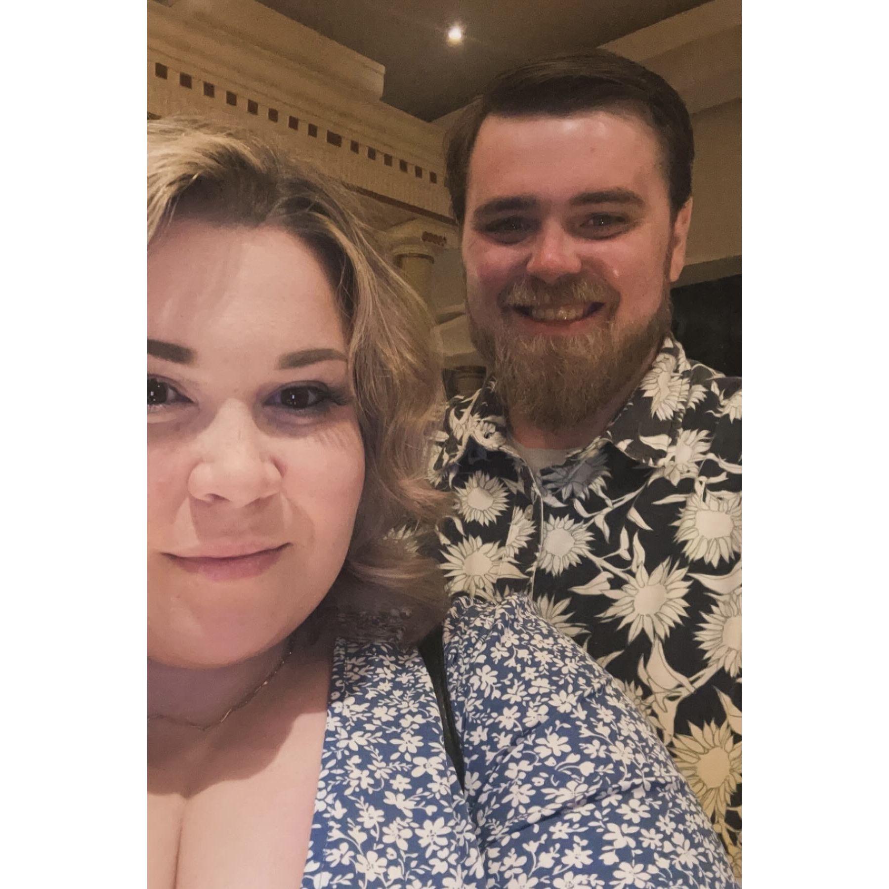 Our first vacation together!