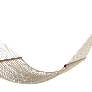 50th Anniversary Double Oatmeal DURACORD® Rope Hammock with Oak Spreader Bar