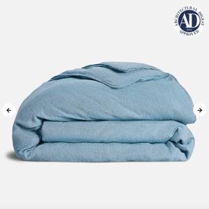 Linen Duvet Cover - Storm Chambray (King)