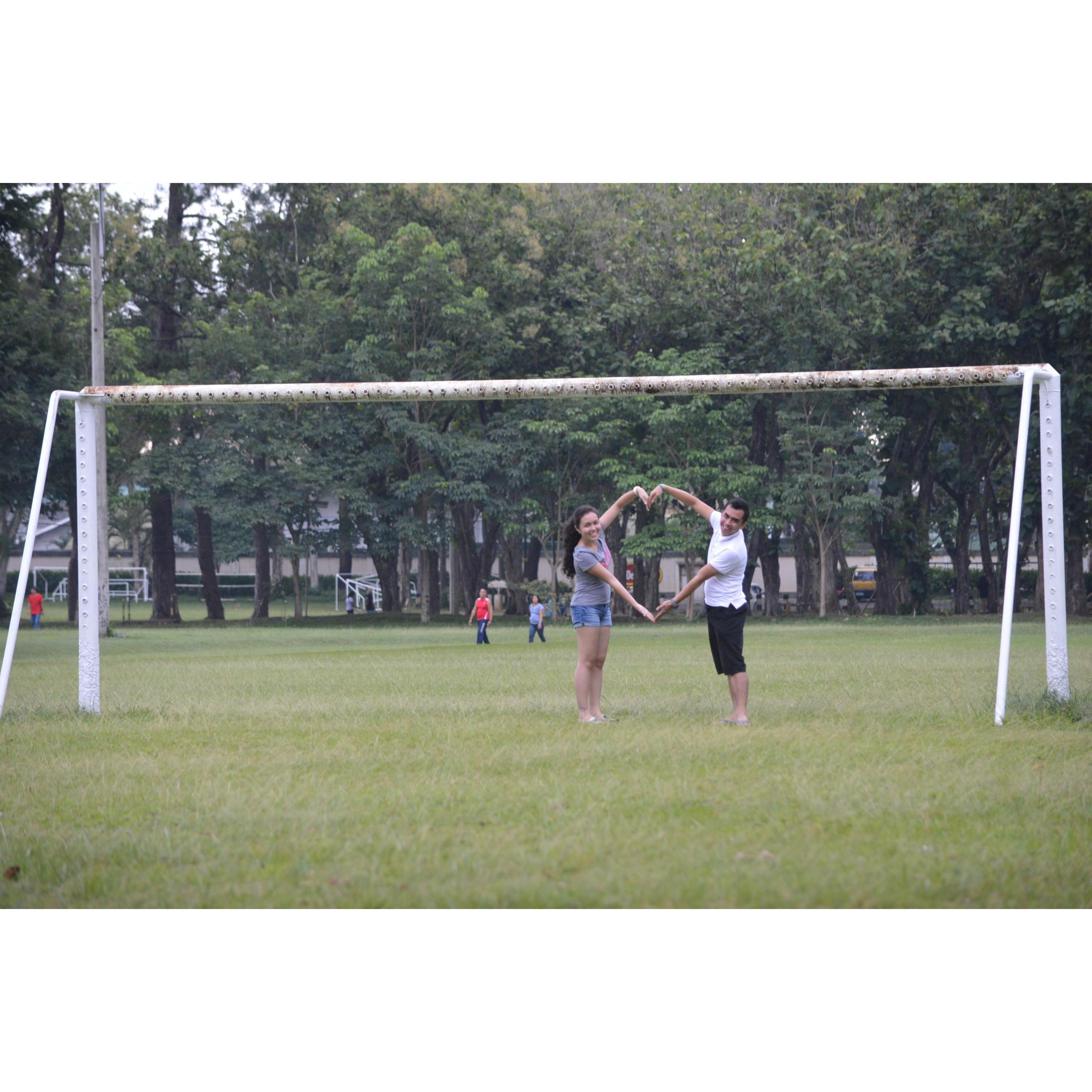 Our love for each other is this BIG 😜
