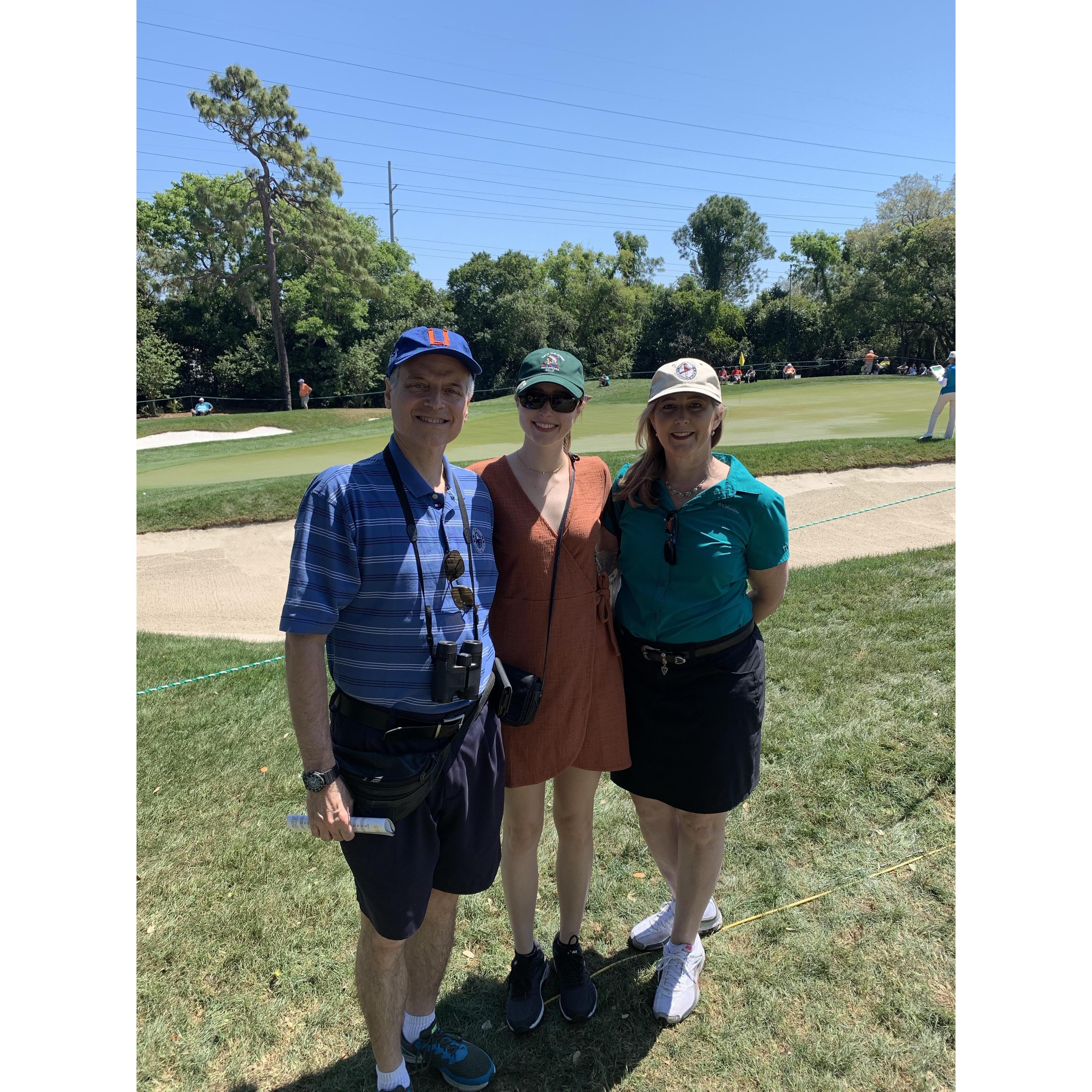 Great day at the Valspar Championship 2019!