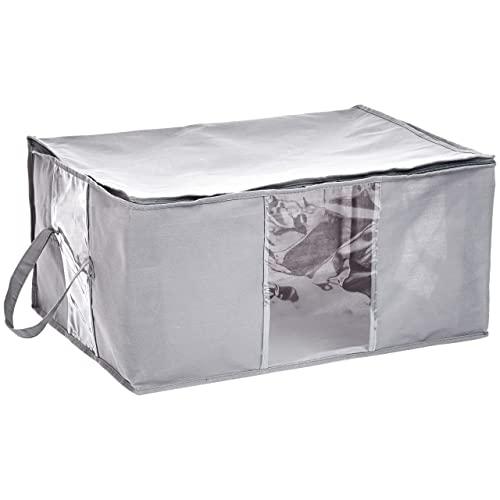 AmazonBasics Zippered Storage Bag with Window