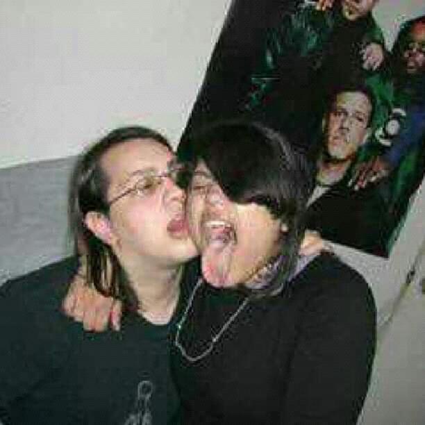 One of our first nights together.