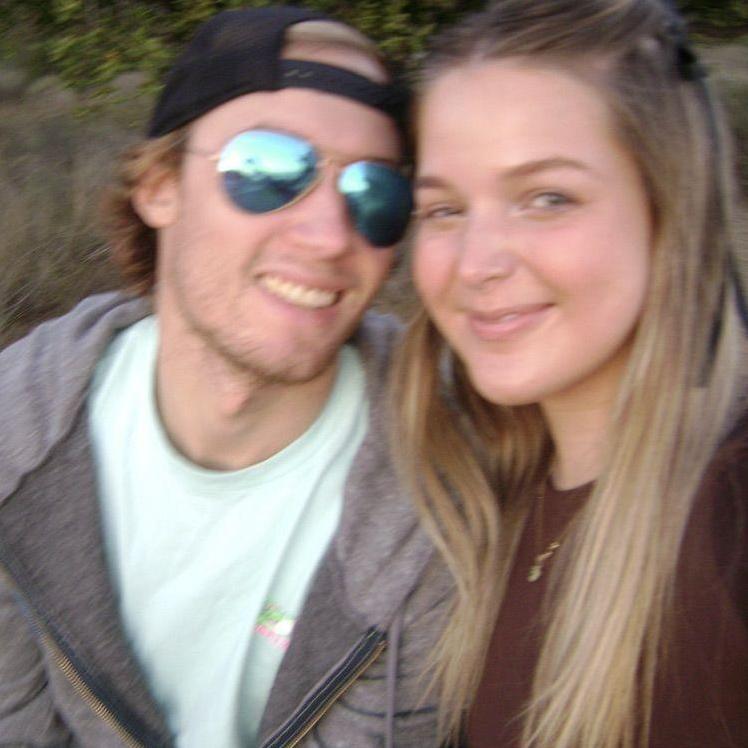 Malibu, CA! Our first travel contract where we moved in with each other.