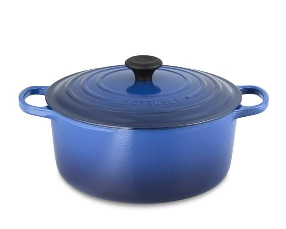 Le Creuset Signature Round Dutch Oven, 7 1/4-Qt, Lapis