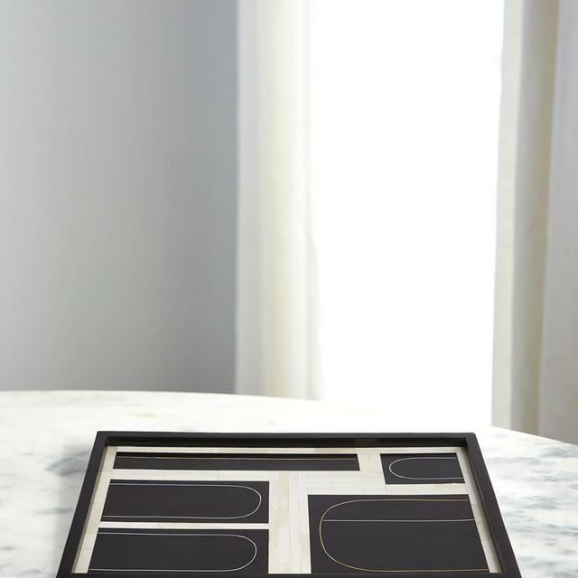 Global Views Brass Loop Tray