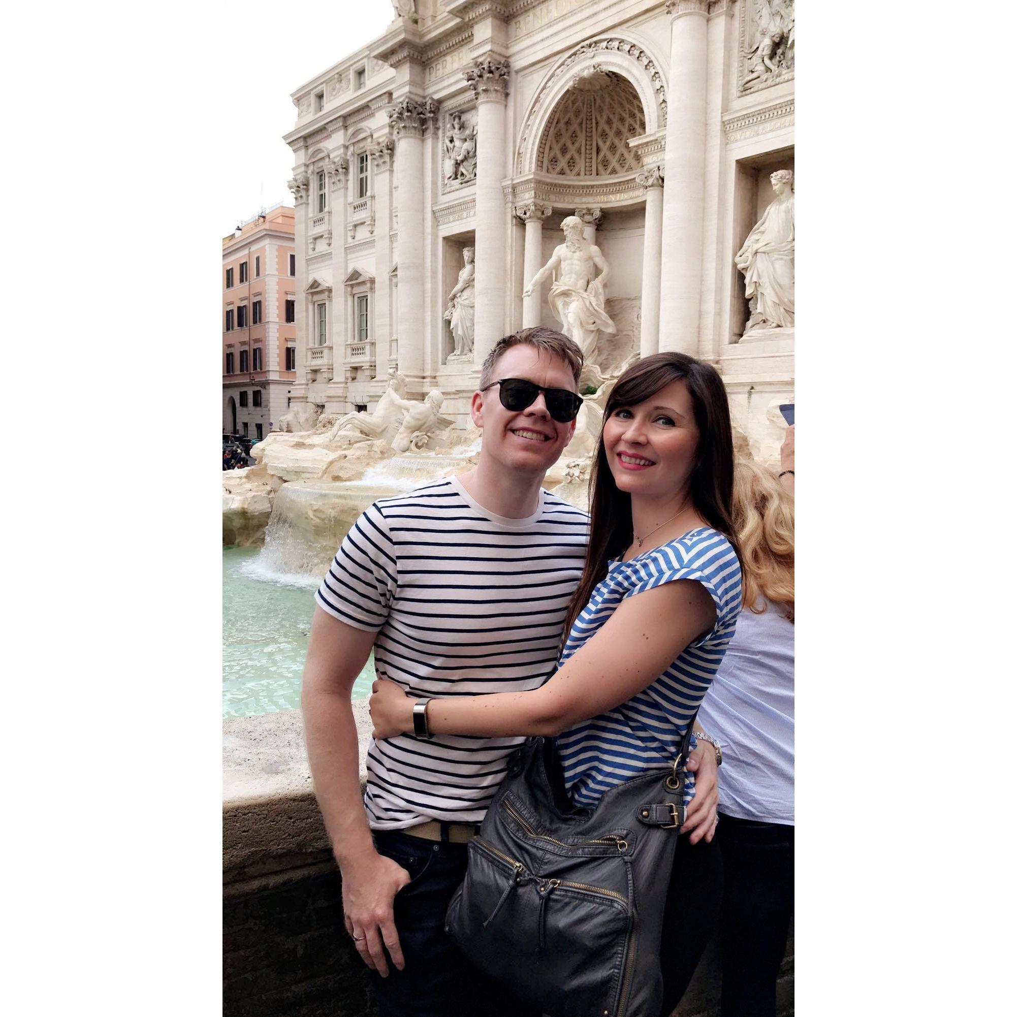 Our first trip out of the country together! 5/18