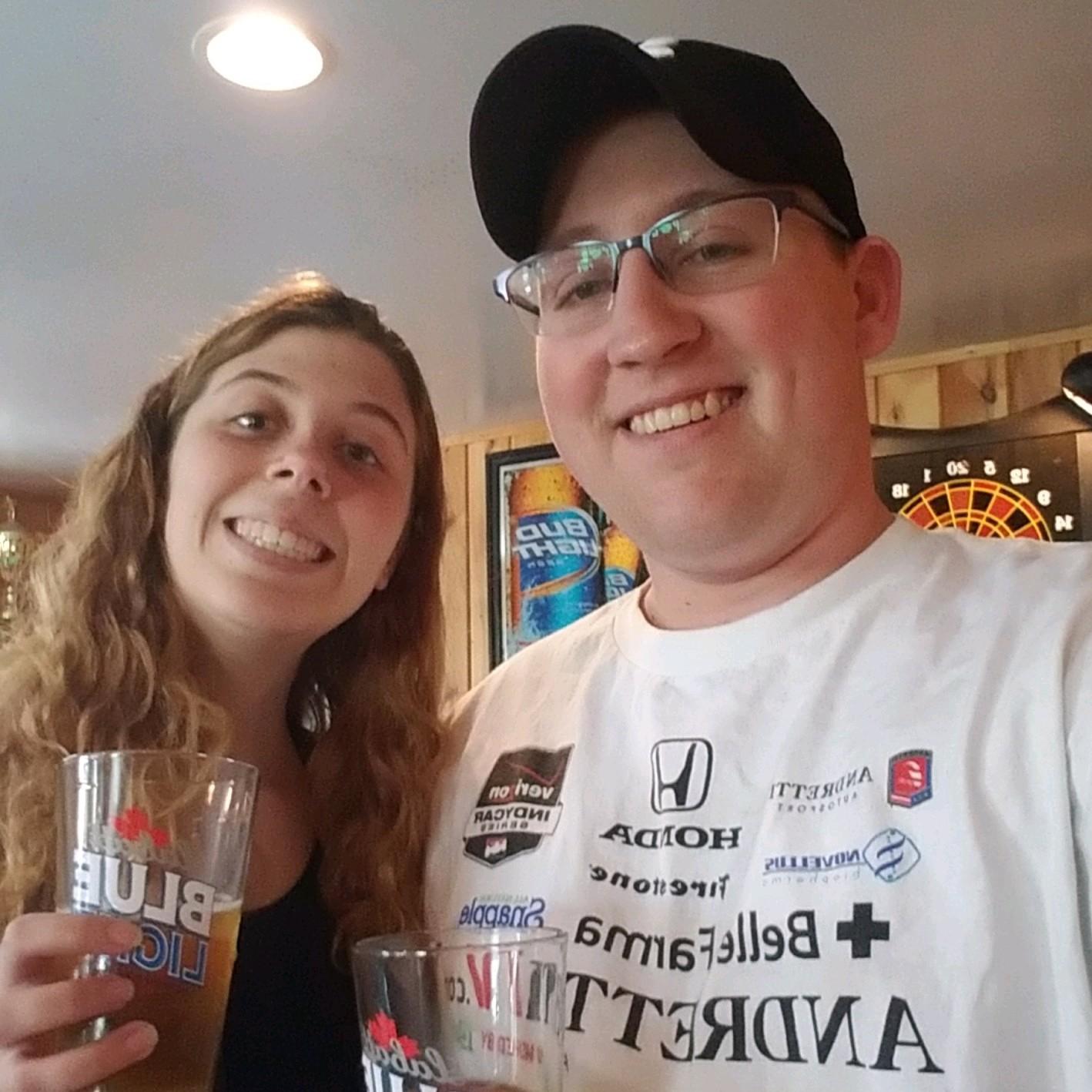 At the Wadsworth Grill practically in our backyard celebrating my 21st birthday!