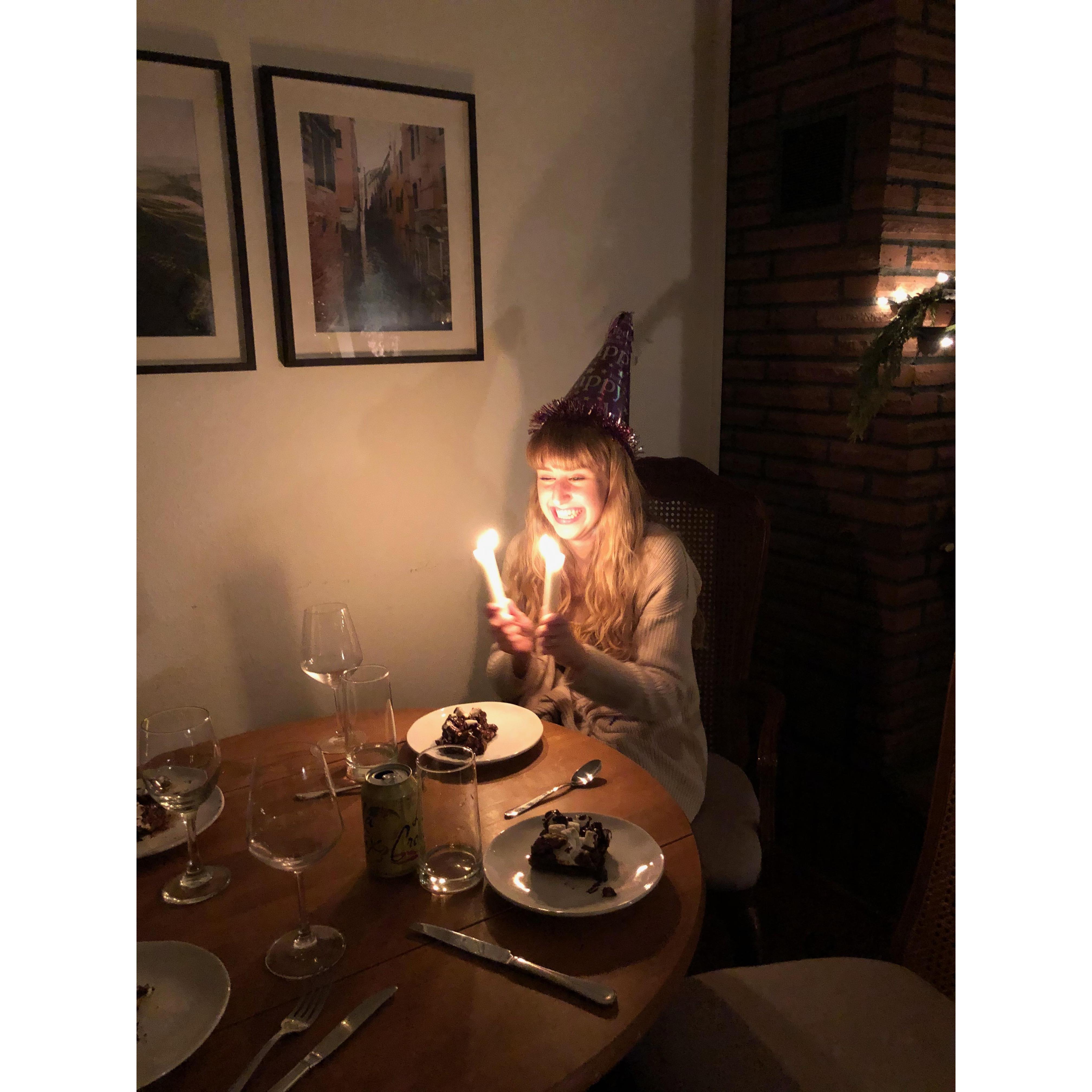 Happy birthday Bep... note to self, don't give her fire again