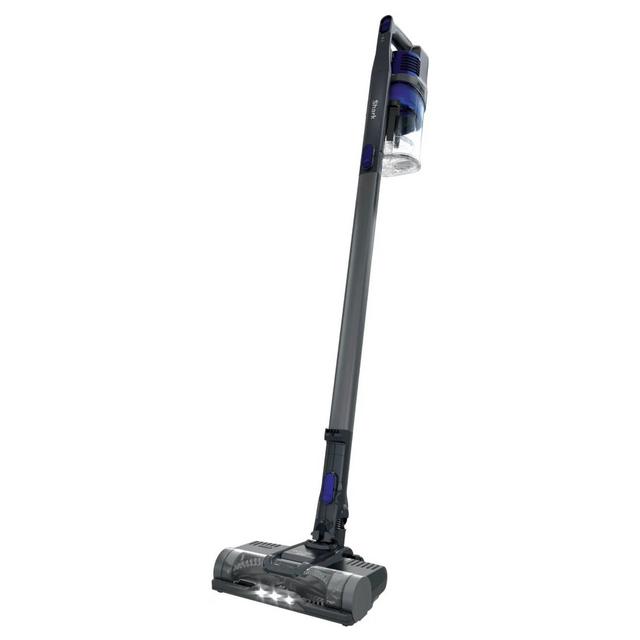 Shark Pet Cordless Stick Vacuum with XL Dust Cup, LED Headlights Blue Iris IX141 - Best Buy