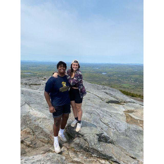 Hiking in MA.