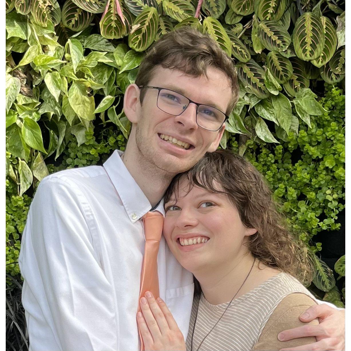 We went to the temple that morning before heading to the Dallas Arboretum.