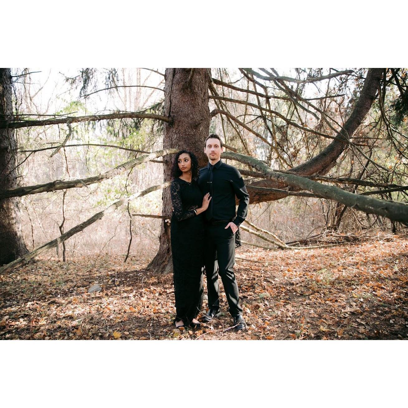 Fun fact: this is the tree Dan proposed under!