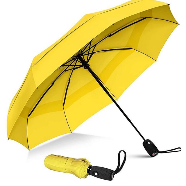 Repel Windproof Travel Umbrella with Teflon Coating