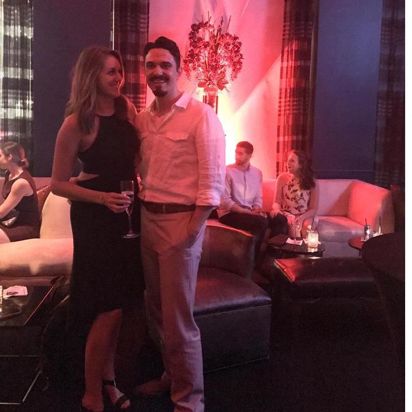 This was from Bandstand's Tony's after party in NYC.